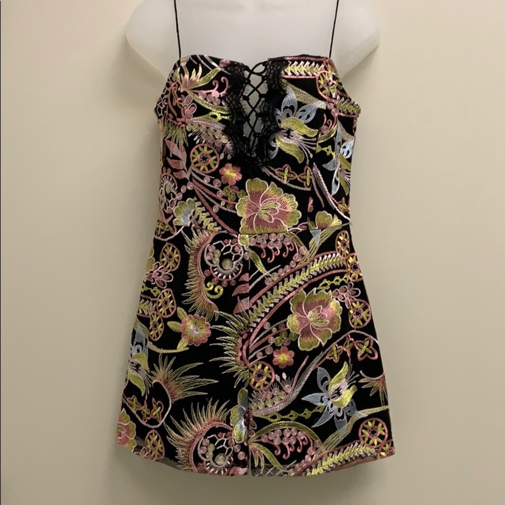 Guess multicolor shirts romper jumpsuit